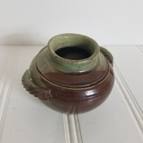 John Graves Pottery Egg Cooker with Lid Stoneware Farm Cottage Country - Picture 6 of 14